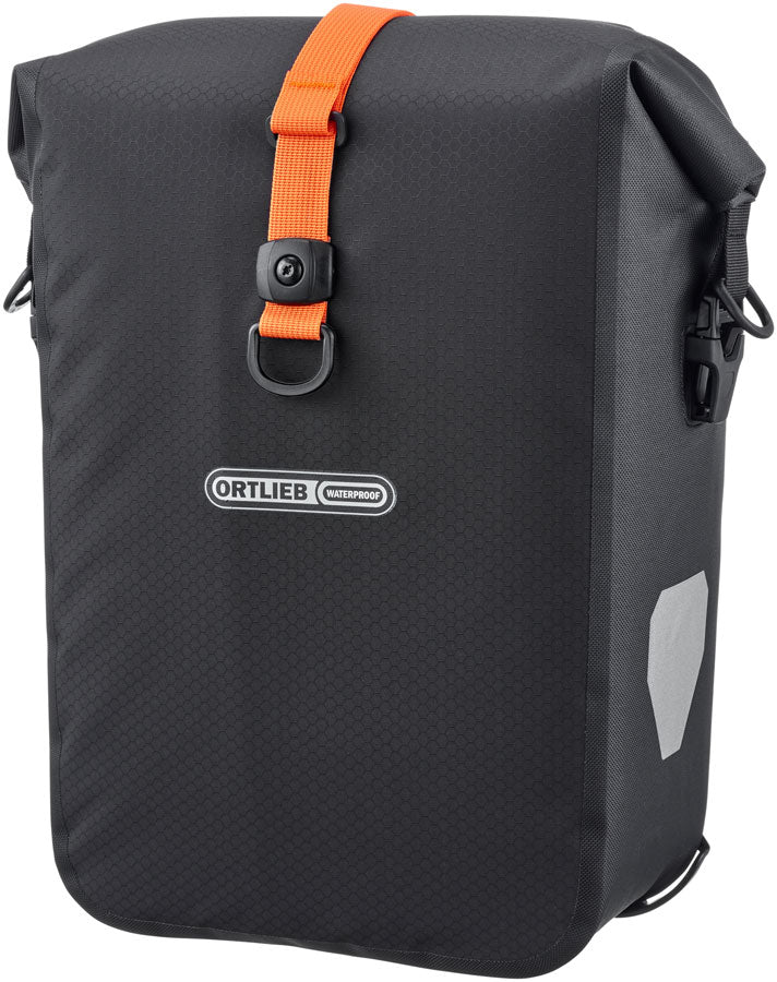 Ortlieb Gravel Pack Pannier - Single  14.5L Dark Black Matte