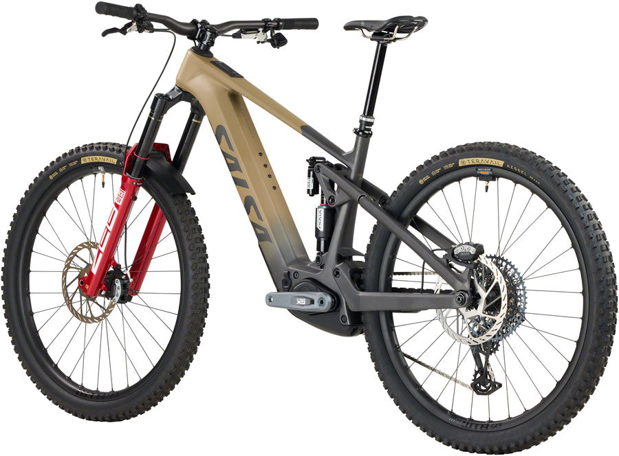 Salsa Notch C GX AXS Transmission Ebike - 29" Carbon Black / Walnut Small
