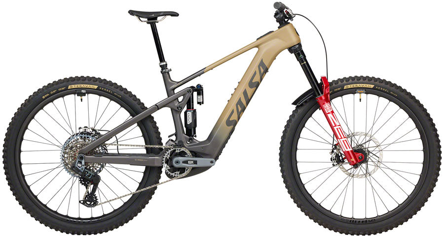 Salsa Notch C GX AXS Transmission Ebike - 29" Carbon Black / Walnut Large