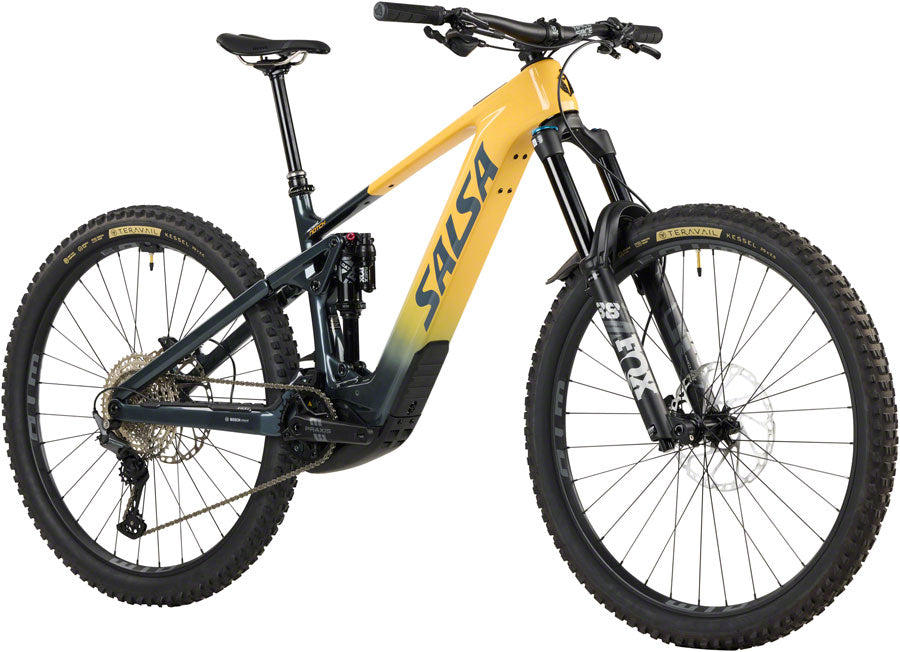 Salsa Notch C Deore 12 Ebike - 29" Carbon Slate / Apricot X-Large