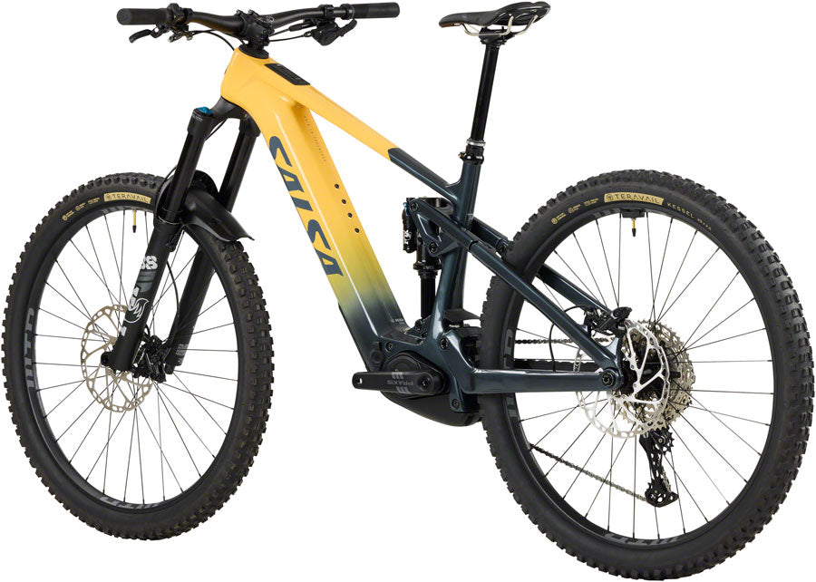 Salsa Notch C Deore 12 Ebike - 29" Carbon Slate / Apricot X-Large