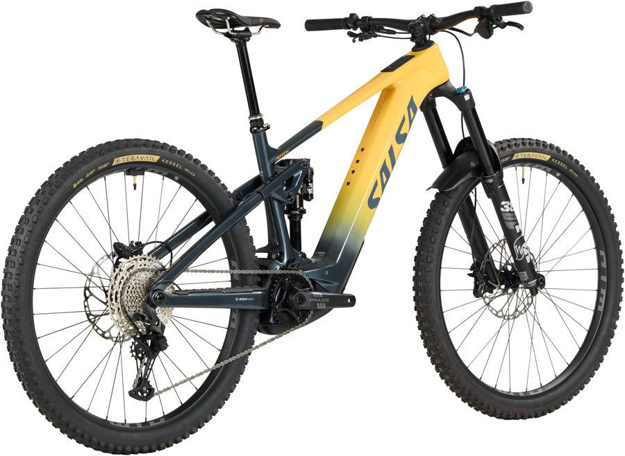 Salsa Notch C Deore 12 Ebike - 29" Carbon Slate / Apricot X-Large