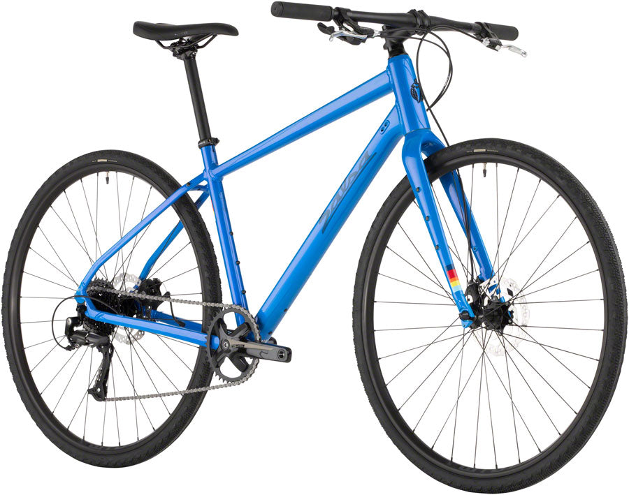 Salsa Journeyer Flat Bar Acolyte 700 Bike - 700c Aluminum Blue X-Large