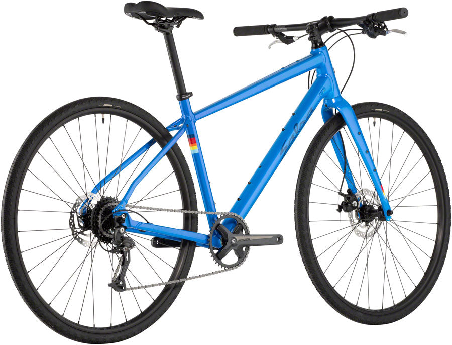 Salsa Journeyer Flat Bar Acolyte 700 Bike - 700c Aluminum Blue X-Large