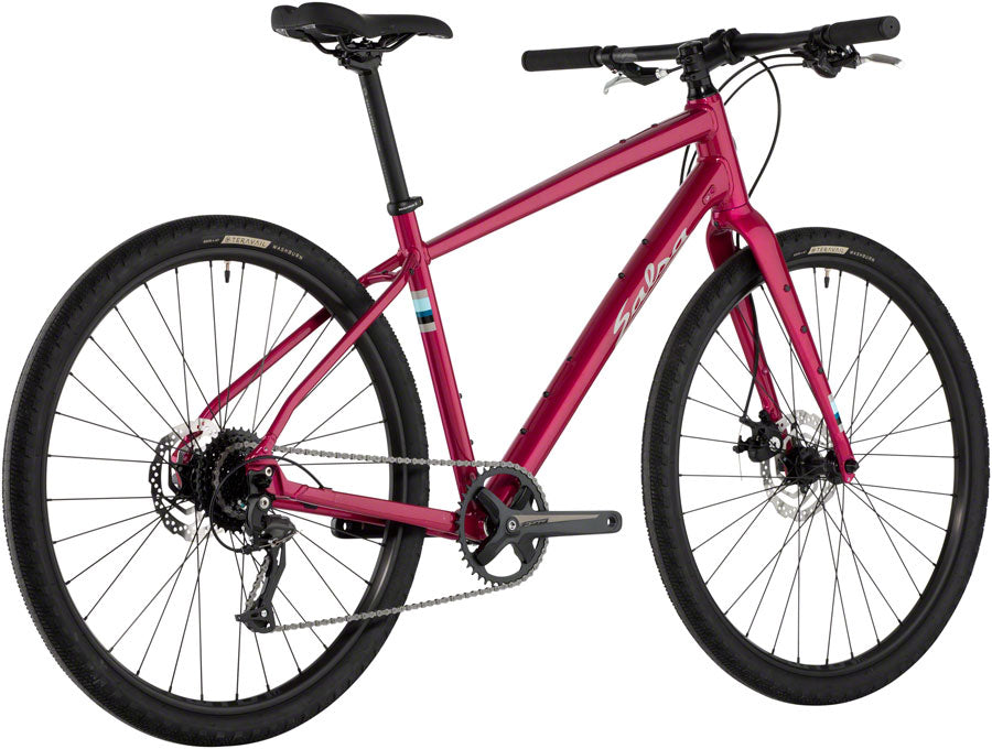 Salsa Journeyer Flat Bar Acolyte 650 Bike - 650b Aluminum Red Small
