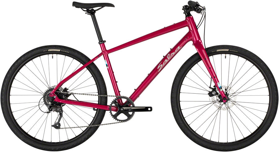Salsa Journeyer Flat Bar Acolyte 650 Bike - 650b Aluminum Red X-Large