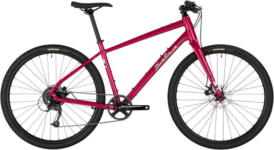Salsa Journeyer Flat Bar Acolyte 650 Bike - 650b Aluminum Red X-Large