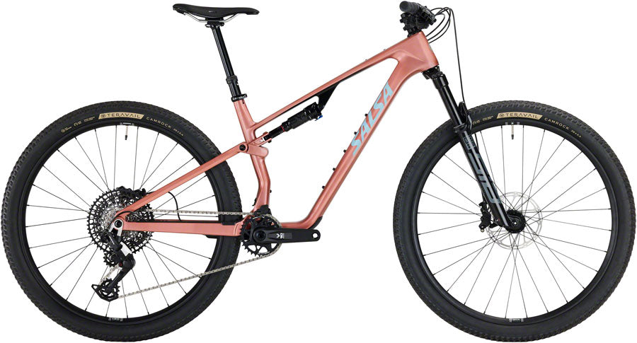 Salsa Spearfish C Eagle 90 Transmission Bike - 29" Carbon Dusty Rose Large