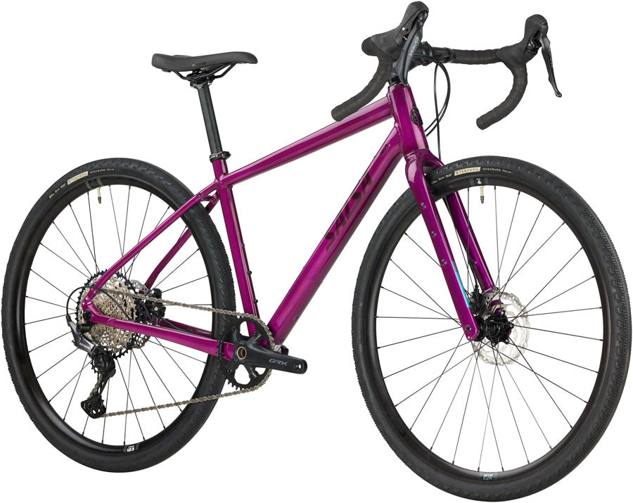 Salsa Journeyer Drop Bar GRX 610 1x12 Bike - 700c Aluminum Dark Magenta 53cm