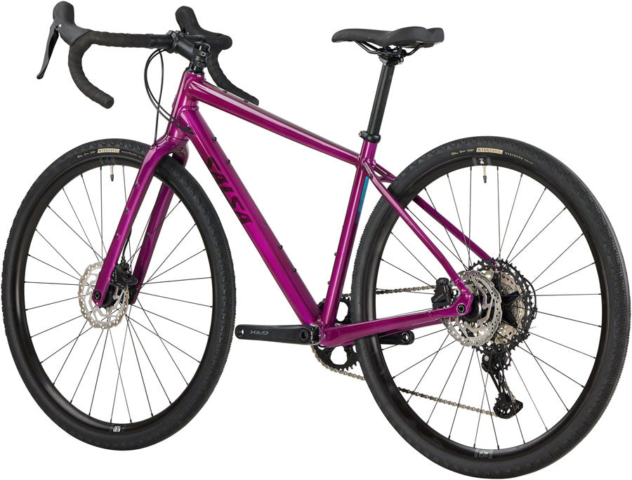 Salsa Journeyer Drop Bar GRX 610 1x12 Bike - 700c Aluminum Dark Magenta 55cm