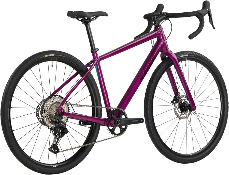 Salsa Journeyer Drop Bar GRX 610 1x12 Bike - 700c Aluminum Dark Magenta 53cm
