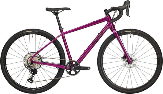 Salsa Journeyer Drop Bar GRX 610 1x12 Bike - 700c Aluminum Dark Magenta 53cm