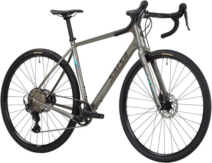 Salsa Warbird C GRX 610 1x12 Bike - 700c Carbon Dark Grey 49cm