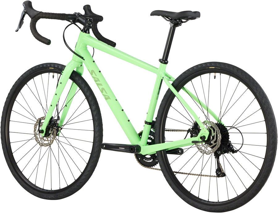 Salsa Journeyer Drop Bar Sora 2x9 Bike - 700c Aluminum Citrus Green 60cm