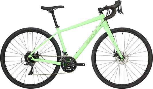 Salsa Journeyer Drop Bar Sora 2x9 Bike - 700c Aluminum Citrus Green 57cm