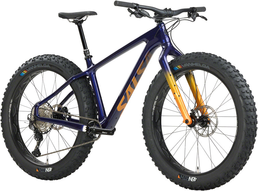 Salsa Beargrease C XT Fat Tire Bike - 27.5" Carbon Indigo X-Large