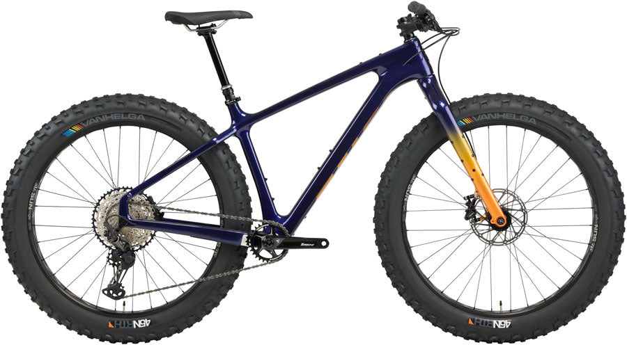 Salsa Beargrease C XT Fat Tire Bike - 27.5" Carbon Indigo Large