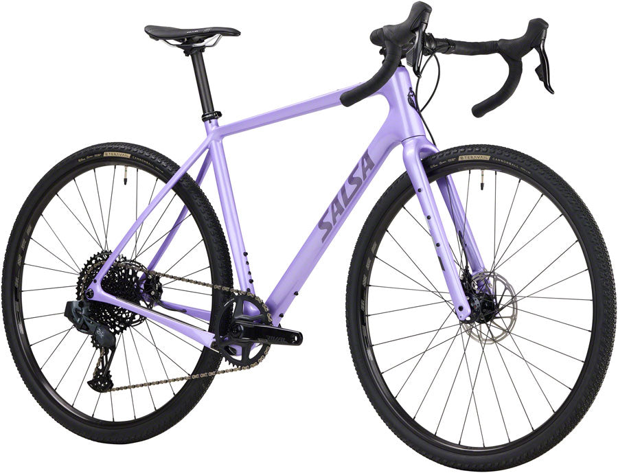 Salsa Warbird C Rival GX Eagle AXS Bike - 700c Carbon Lilac 49cm