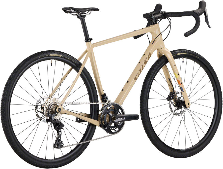 Salsa Warbird C GRX 820 2x12 Bike - 700c Carbon Tan 54.5cm