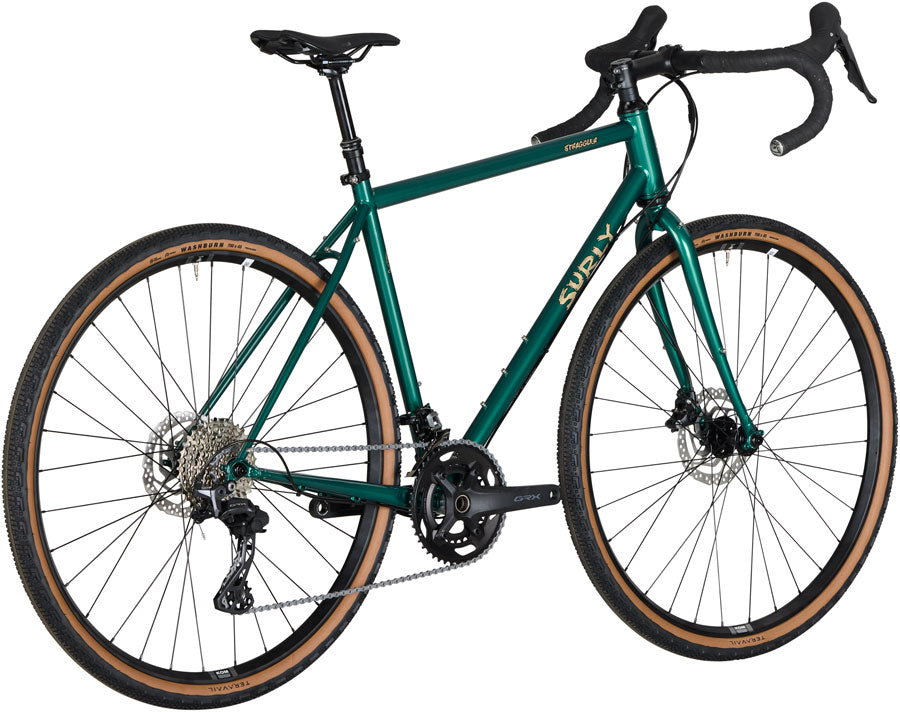 Surly Straggler Bike - 700c Steel GRX 610 2x12 Subtropic Algae 61cm