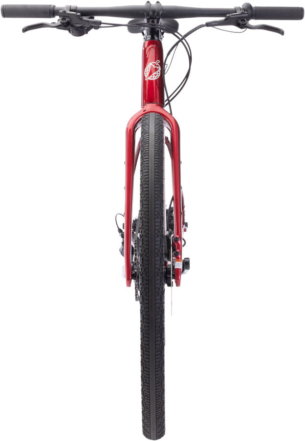 Salsa Confluence Flat Bar Essa 8 eBike - 700c Aluminum Canyon Red XL