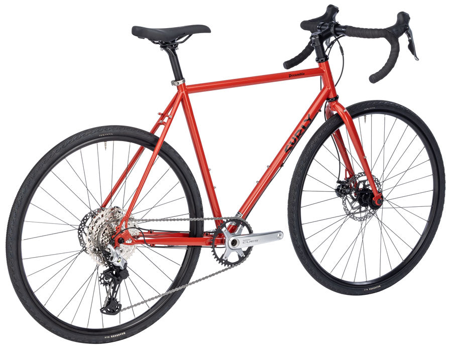 Surly Preamble Drop Bar Bike - 700c Steel Red Hot Cheddar Large