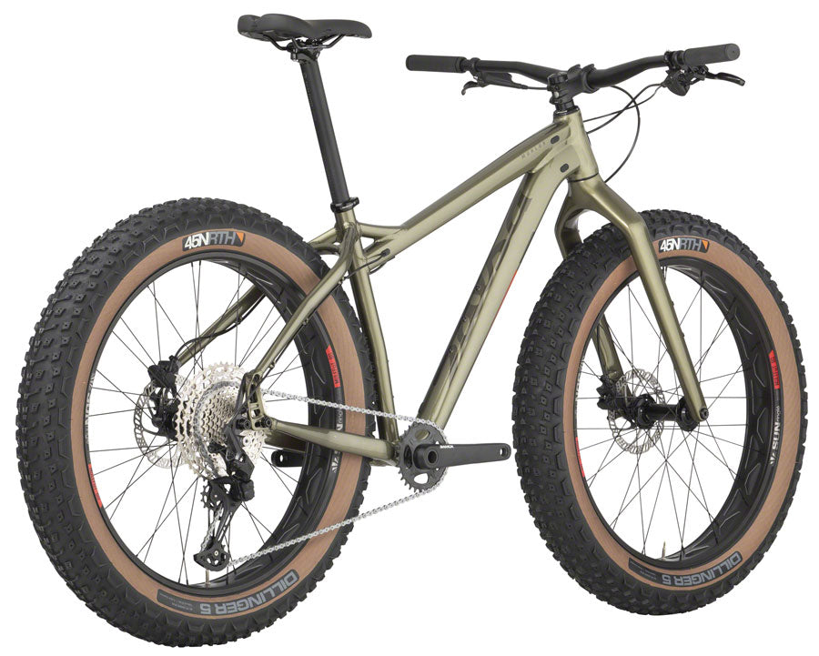 Salsa Mukluk Deore 11spd Fat Bike - 26" Aluminum Green Small