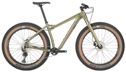 Salsa Mukluk Deore 11spd Fat Bike - 26" Aluminum Green Large