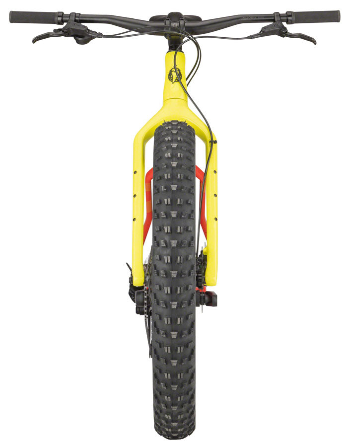 Salsa Beargrease Carbon Deore 11spd Fat Bike - 27.5" Carbon Orange/YLW Fade Medium