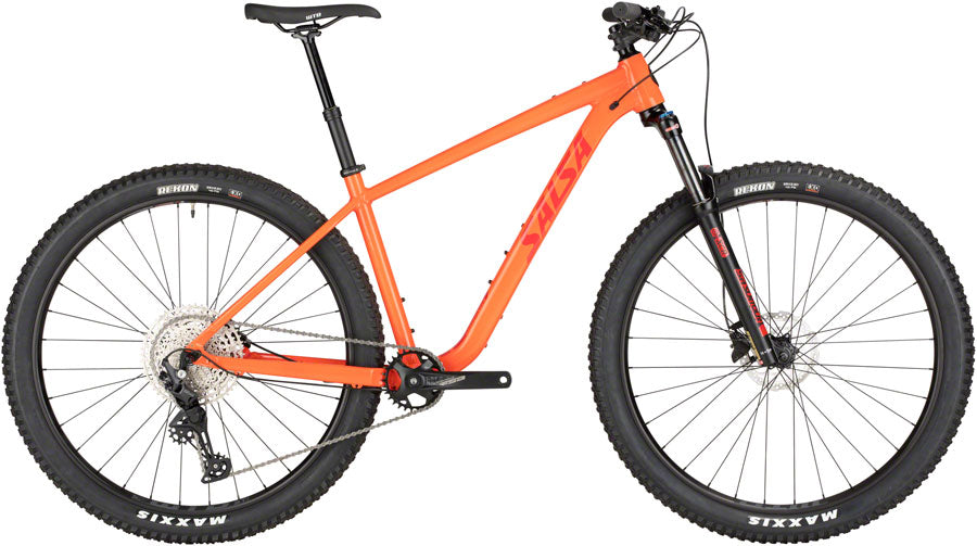 Salsa Rangefinder Deore 11 29 Bike - 29" Aluminum Orange Large