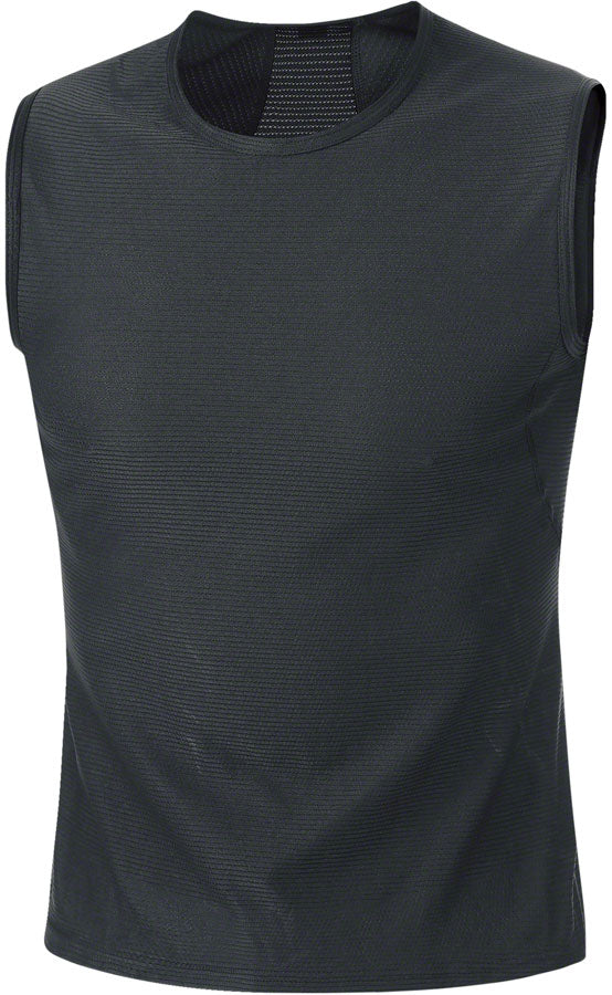 Gorewear M Base Layer Sleeveless Shirt - Black Mens Medium
