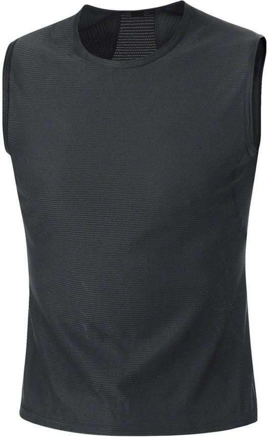 Gorewear M Base Layer Sleeveless Shirt - Black Mens Medium