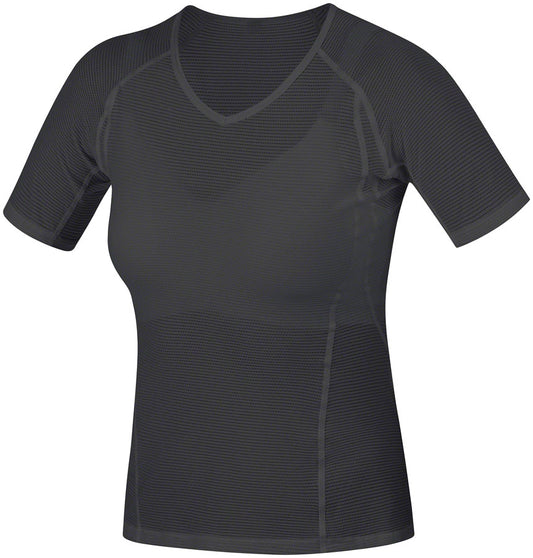 Gorewear Base Layer Shirt - Black Womens Large