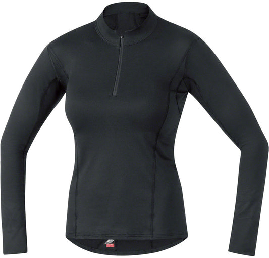 Gorewear Base Layer Thermo Turtleneck - Black Womens Small