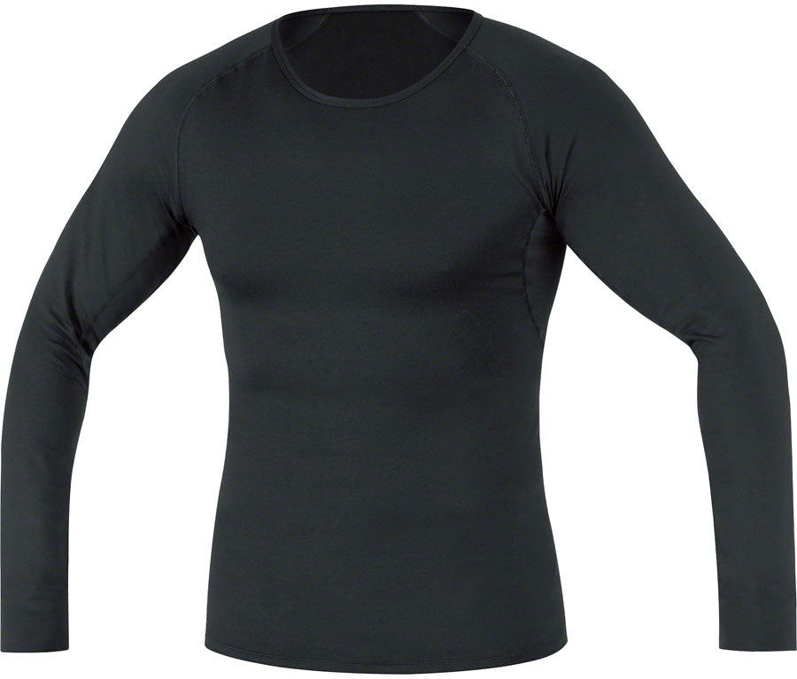 Gorewear Base Layer Thermo Long Sleeve Shirt - Black Mens Medium