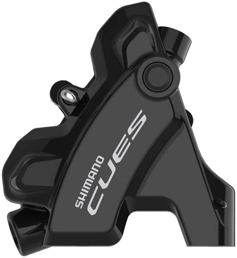 Shimano CUES BR-U6030R Hydraulic Disc Brake Caliper - Rear Flat Mount W/Fixing Bolt 25mm Mount Resin Pad