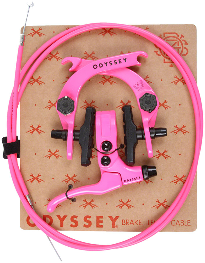 Odyssey Evo 2.5 U-Brake Kit - Hot Pink