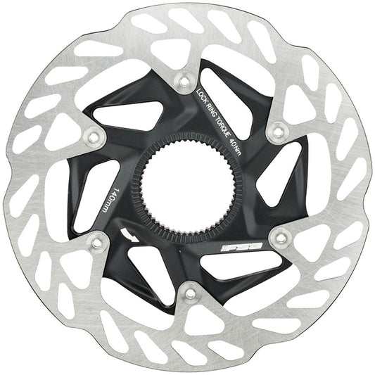 FSA K-Force WE Rotor 160mm Diameter Center Lock Mount Disc Brake Compatible – BLK