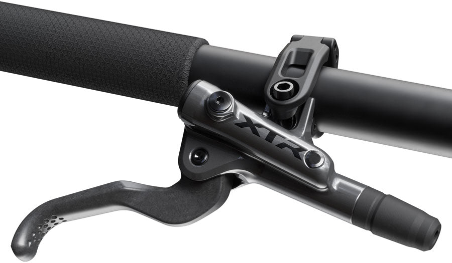 Shimano XTR M9200 XC Disc Brake Lever - Right/Rear Post Mount 2-Piston Caliper SM-BH90-SS Hose Metal Pads Gray