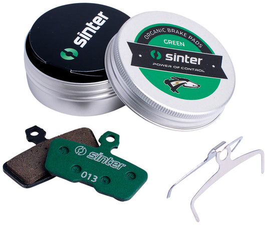 Sinter Green s2032 Compound Organic Disc Brake Pads - Avid/SRAM Sinter Type 013 One Pair