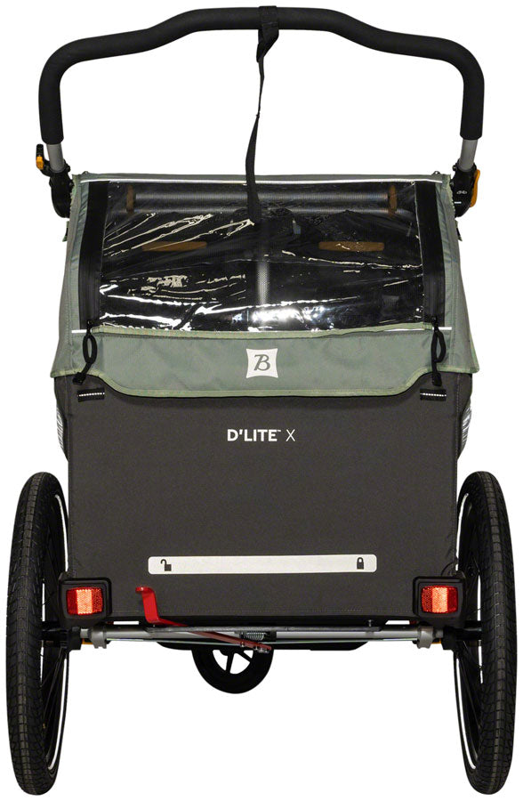 Burley DLite X Child Trailer - Double Sage Green