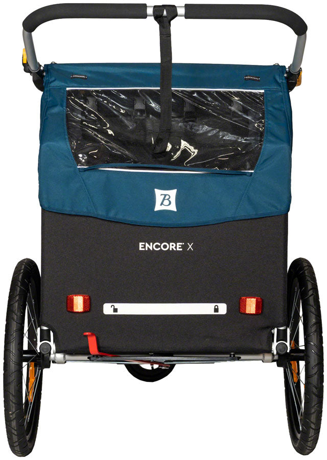 Burley Encore X Child Trailer - Double Pacific Blue