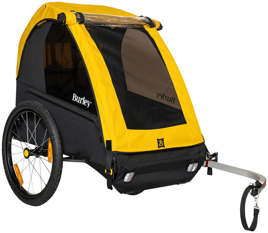 Burley Bee Child Trailer - Double Yellow