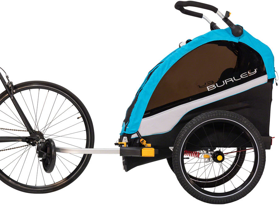 Burley DLite X Child Trailer - Double Aqua