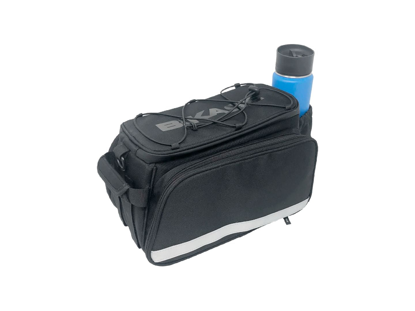 Bikase Big Daddy Rack Bag w/ MIK Mount MIK 13x8.5x8` 750 c.i. Black