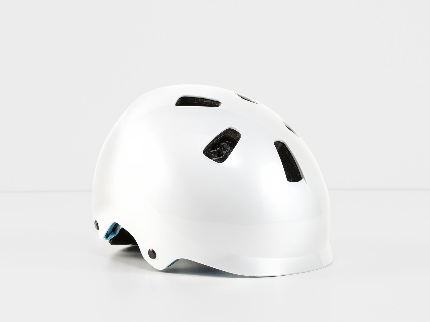 Helmet Bontrager Jet WaveCel Child White/Azure CPSC