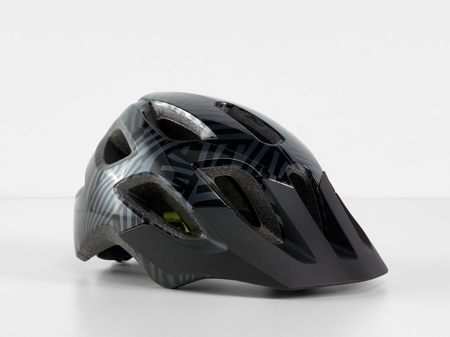 Helmet Bontrager Tyro Child Black/Radioactive Yellow CPSC