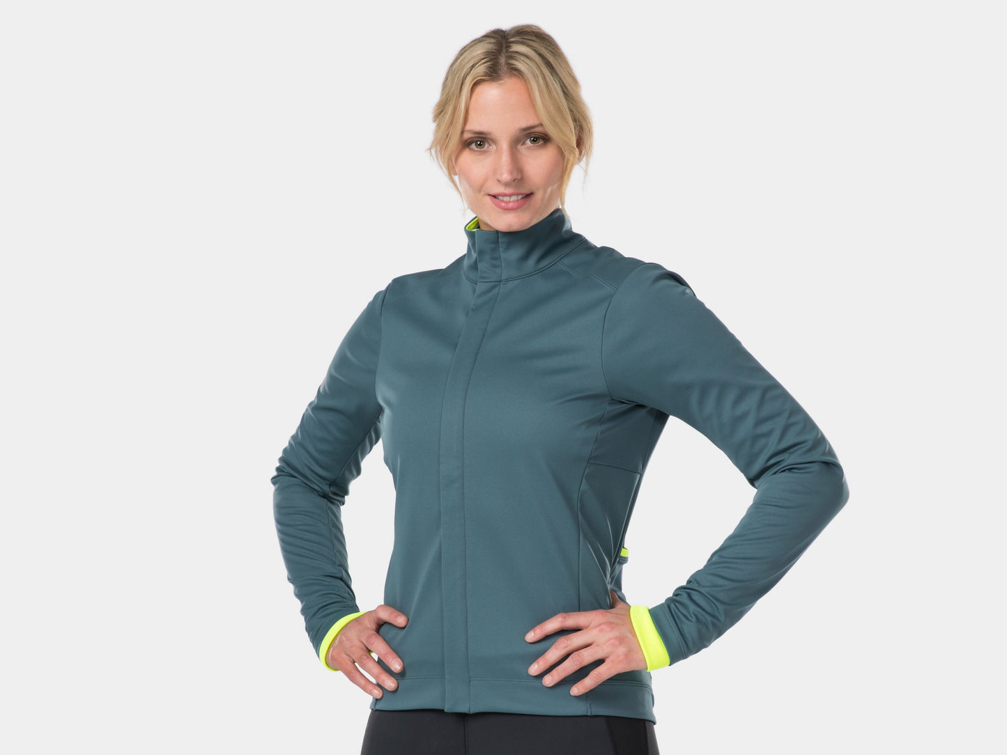 Jacket Bontrager Velocis Subzero Softshell WM L Battleship