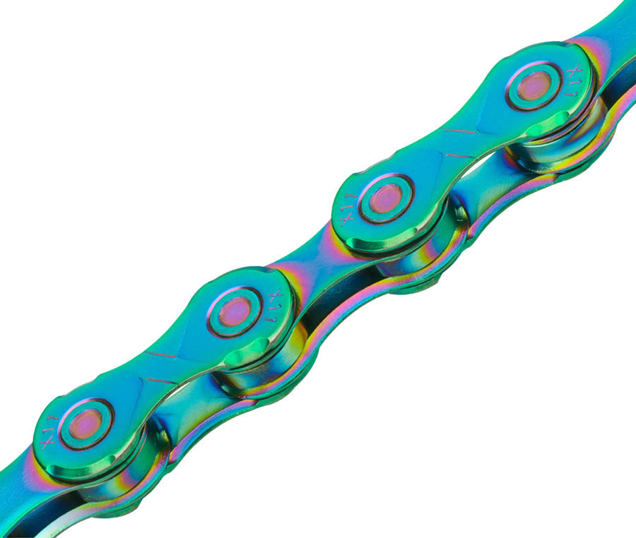 KMC X11 Chain - 11-Speed 118 Links Aurora