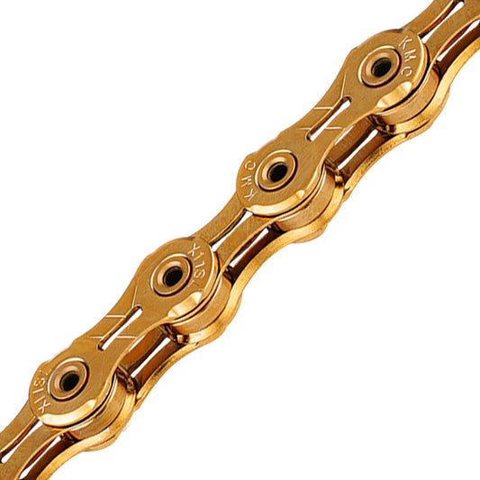KMC X11SL Waxed Chain - 11-Speed 118 Links Ti Gold
